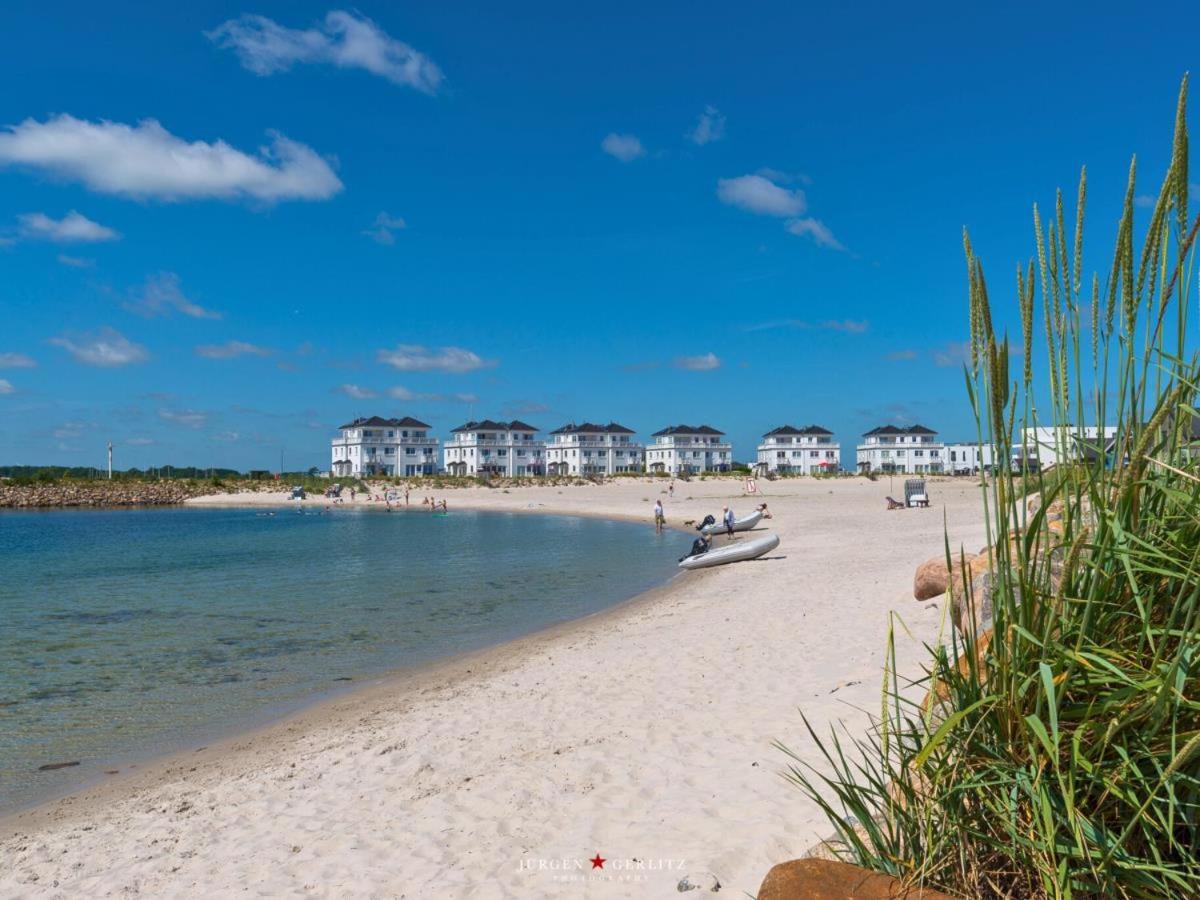 Designer Strandvilla Auf Der Ostsee - Mit Freiem Meerblick Und Dachterrasse Olpenitz Exterior photo